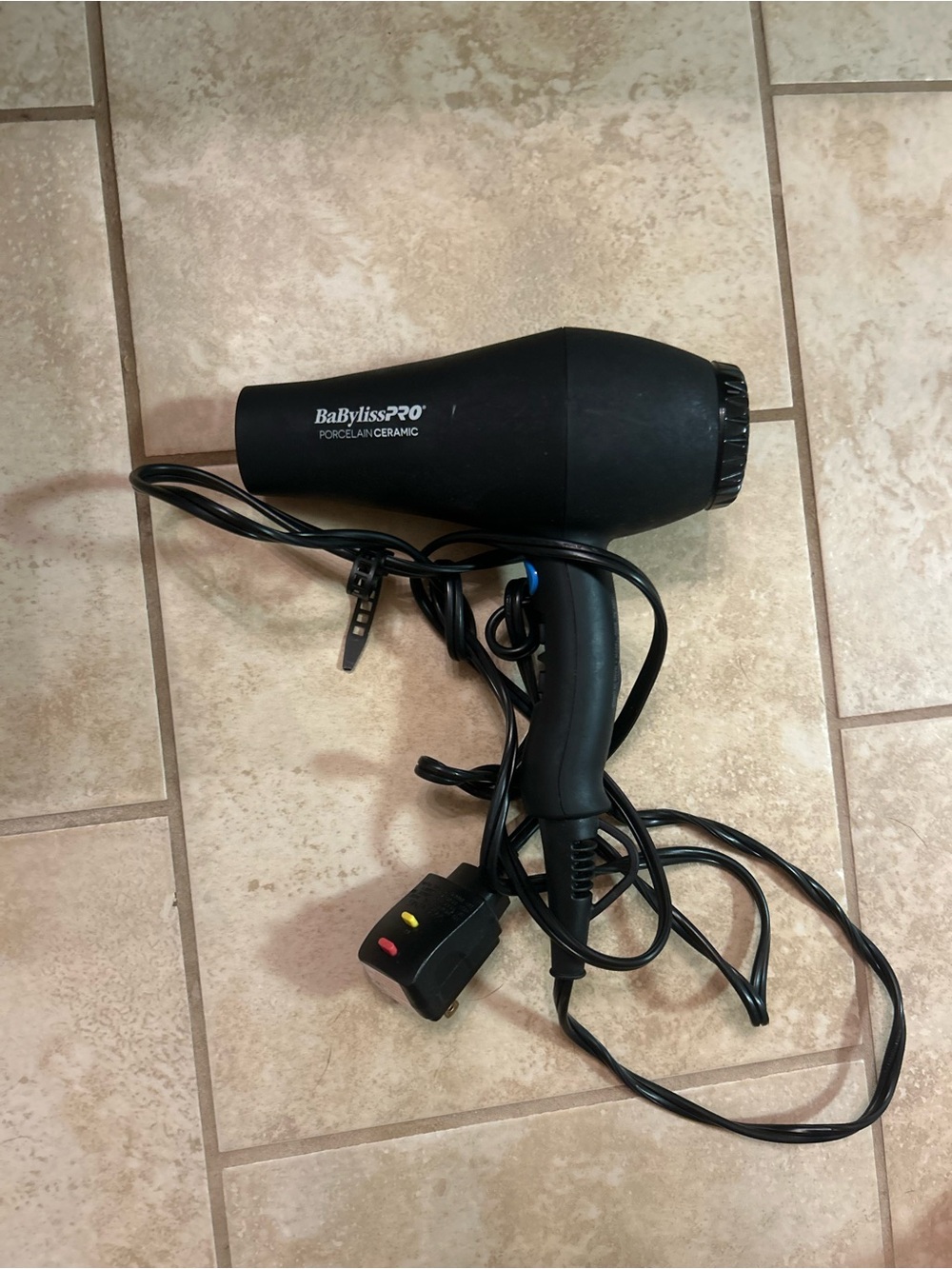BaBylissPRO Black Porcelain Ceramic Hair Dryer